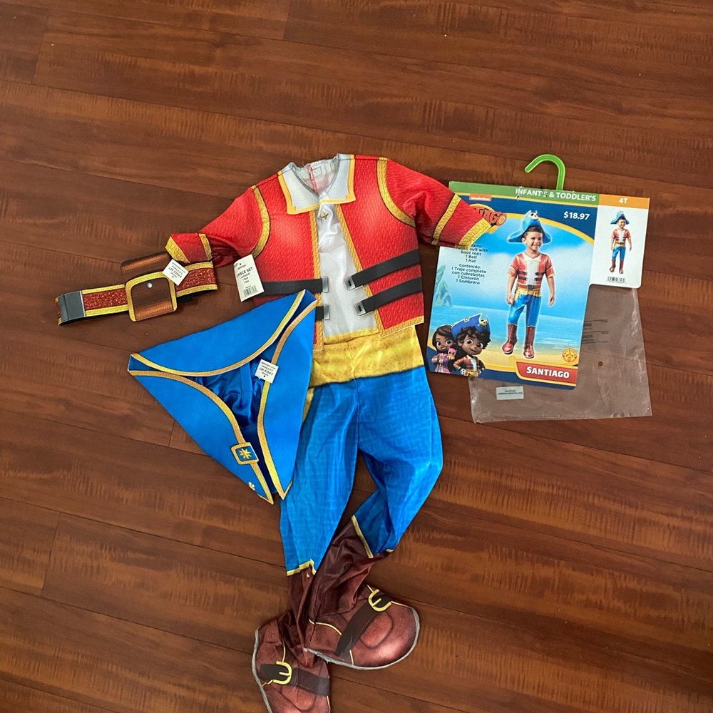 Santiago of the sea costume 4T